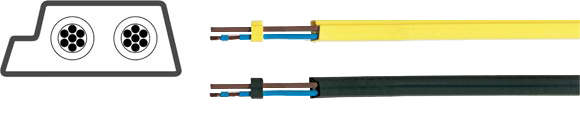 Bus Cables, A-BUS PUR, ASI BUS, Hi-Tech Controls, Helukabel, RoHS Approved, RoHS Compliant
