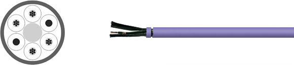 Bus Cables, DESINA-HYBRID-BUS, Hi-Tech Controls, Helukabel, RoHS Approved, RoHS Compliant