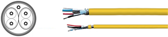 Bus Cables, Belden DeviceNet&trade; CPE, Halogen-free, Hi-Tech Controls, Helukabel, RoHS Approved, RoHS Compliant