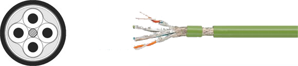 Bus Cables, Industrial Ethernet LAN Cables, 600IND, Hi-Tech Controls, Helukabel, RoHS Approved, RoHS Compliant