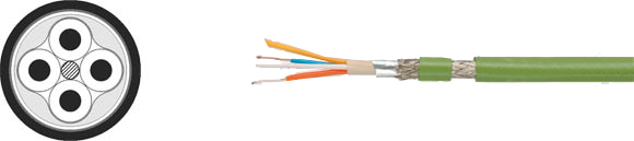 Bus Cables, Industrial Ethernet PROFInet Type A, Hi-Tech Controls, Helukabel, RoHS Approved, RoHS Compliant