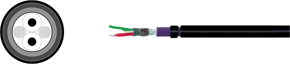 Bus Cables, PROFIBUS L2 Direct Burial, Hi-Tech Controls, Helukabel, RoHS Approved, RoHS Compliant