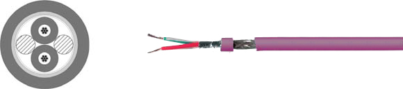 Bus Cables, PROFIBUS L2 Drag Chain (Track), Hi-Tech Controls, Helukabel, RoHS Approved, RoHS Compliant