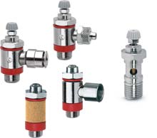 Nickel Plated Brass Flow-Control Valves: BSPP & BSPT Threads