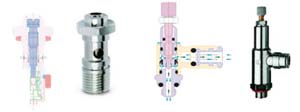 Nickel Plated Brass Flow-Control Valves: BSPP & BSPT Threads