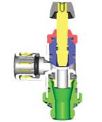 Composite Flow Control Valves NPTF Threads with Pro-Fit&reg; Teflon&reg; Seals