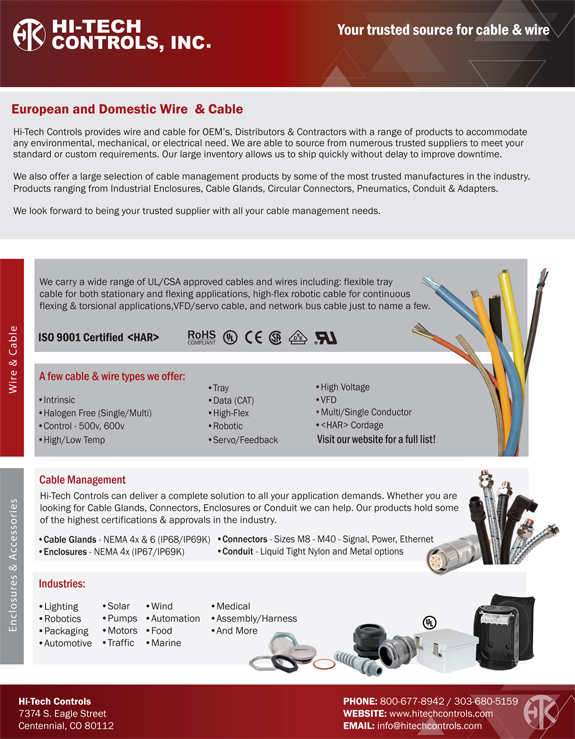 Advertising - Cables, Wires, Enclosures & Accessories