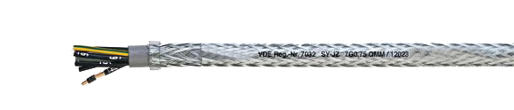 Sealcon,  - SY-JZ, Number Code, Flexible with Steel Wire Braiding, RoHS Compliant, Control Cable