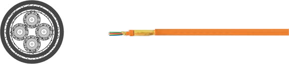 Fiber Optic Cable Flexible, Sealcon, , RoHS Approved, RoHS Compliant