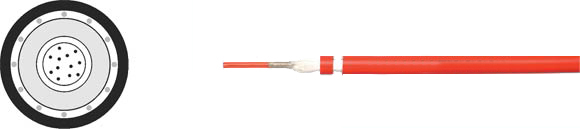 Fiber Optic Cable with Functional Integrity, Sealcon, , RoHS Approved, RoHS Compliant