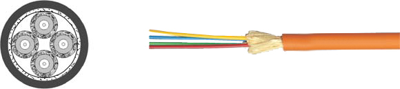 Fiber Optic Mobile Cable, Sealcon, , RoHS Approved, RoHS Compliant