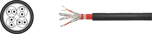 LAN Cable, 600A S-STP PVC/PVC solid outdoor, Sealcon, , RoHS Approved, RoHS Compliant