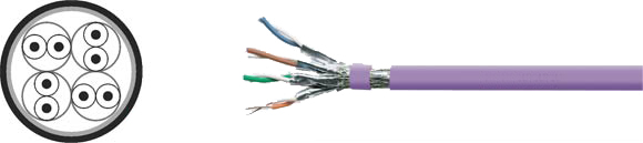 LAN Cable, 600 S-STP solid, Sealcon, , RoHS Approved, RoHS Compliant