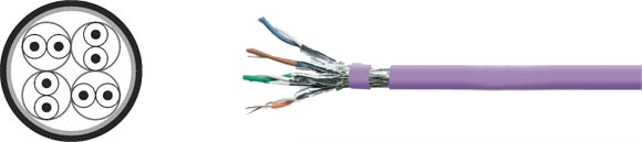 LAN Cable, 900 S-STP solid, Sealcon, , RoHS Approved, RoHS Compliant