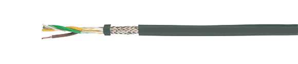 DATAFLAMM-C EMI preferred type, halogen-free, shielded, RoHS Compliant, RoHS Approved, Sealcon, Helukabel, Halogen-free Security Cables