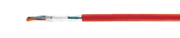 JE-H(St)H Bd Fire warning cable, FE 180/E 30 to E 90 (red), halogen-free, RoHS Compliant, RoHS Approved, Sealcon, , Halogen-free Security Cables