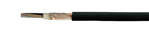 N2XCH power cable, 0.6/1 kV, halogen-free, with concentric conductor, without functionality, RoHS Compliant, RoHS Approved, Sealcon, , Halogen-free Security Cables