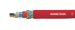 JE-H(St)HRH: Bd Fire Warning Cable, FE 180/E 30 to E 90, Halogen-Free, Outer Jacket Red