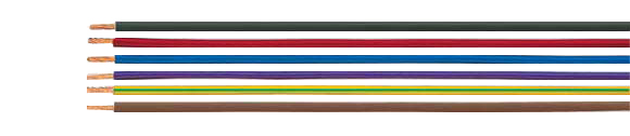 LiYW / H05 V2-K PVC single conductors, 105 �C, heat-resistant, RoHS Compliant, RoHS Approved, Sealcon, European  , Heat Resistant / Compensating Cables