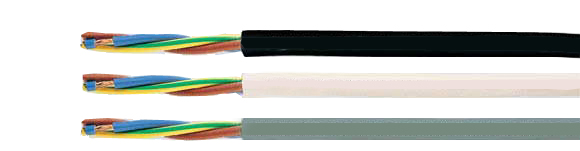 H05VV-F/SJT 300 V, according to DIN VDE 0281 and UL 62, Installation Cables, RoHS Approved, RoHS Compliant, Sealcon, European  