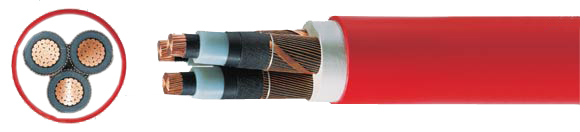 N2XSEY 3 x ... 6/10 kV, XLPE insulated, Copper conductor, PVC jacket, RoHS compliant, Medium Voltage Power Cables, Power Cables up to 30 kV, Sealcon, European  