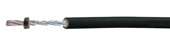 NSGAFÖU 3KV special rubber insulated cable, VDE approved, short circuit up to 1000V, Sealcon, European  