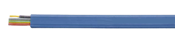 Tauchflex-FL 750V, blue, submersible pump cable, Sealcon, European  