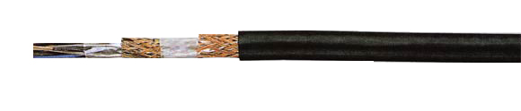 Light Marine Telecommunication Cable LFMGSSGO halogen-free, 2x copper shielded, Ship Wiring & Marine Cables, Sealcon, European  