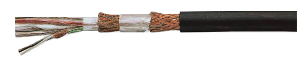 Light Marine Telecommunication Cable LFMSGSSGO halogen-free, 2x copper shielded, Ship Wiring & Marine Cables, Sealcon, European  