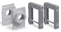 Rapid clamps kit + flanges for series MX