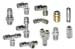 Nickel Plated Brass Dot Push-In Fittings - NPTF/Inch Sizes