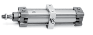 Tie-Rod Cylinders | Non-Magnetic Center Trunnion Single-Acting 