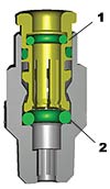 Nickel Plated Brass High-Pressure Fittings