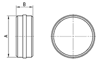 Blocking disk between manifold stations