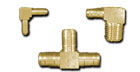 Brass Poly Tube Barb Fittings