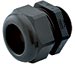 Black Nylon Strain Relief Dome Fitting