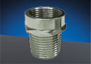 AT-1216-BR Nickel Plated Brass Thread Adapter