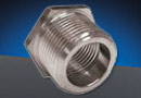 RN-5410-BR Nickel Plated Brass Thread Reducer