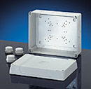 K 9350 - Polystyrene Indoor Enclosures w/ Metric Knockouts