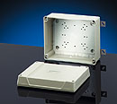 KF 7250, Liquid Tight Polystyrene Enclosures (Indoor/Outdoor Installations): Smooth Wall (No Knock-Outs), UL/CSA Approvals, without Terminal Blocks, Type NEMA 4x (IP 65)