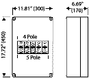 K 7042 - Polycarbonate Enclosures w/ Metric Knockouts & Terminals