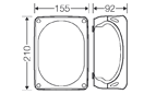 KF 0400 Dimensions