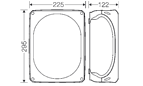 KF 3500 technical drawing