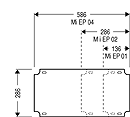 Protection Plate, for Mi Empty Box Size 2 (Mi 02xx)