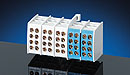 KKL 48, Connecting Terminal 25 mm² 4-pole, L1-L3 4x 1x25 mm², N = 8x 25 mm², installation on DIN Rail Mi TS.. according to DIN EN 50 022, 35 mm Top Hat Profile