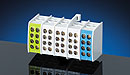 KKL 54, Connecting Terminal 25 mm², 5-polig, je 4x 1x25 mm², for installation on DIN Rail Mi TS.. according DIN EN 50 022, 35 mm Top Hat Profile