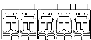 KLS 25, Terminal Block: 5-pole - Max. Voltage= 600V - Set 6 to 35 mm², Cu