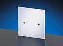 KG MP 01, Mounting Plates, made of plastic material, includes 4 Screws