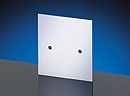 KG MP 02, Mounting Plates, made of plastic material, includes 4 Screws