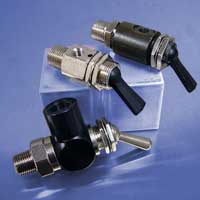 Detented Toggle (1/8 NPT Input, 2-Way Valves)